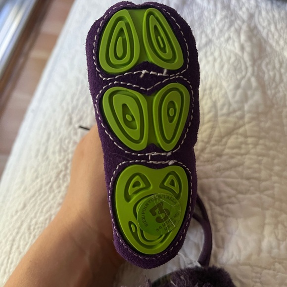 Outbak’s Purple Baby Boots 3-6months - Picture 3 of 6